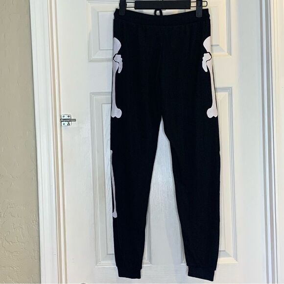 Chaser Black Joggers Skeleton Bone Size Small - Picture 9 of 9